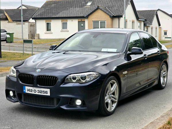 BMW 5-Series Saloon, Diesel, 2014, Blue