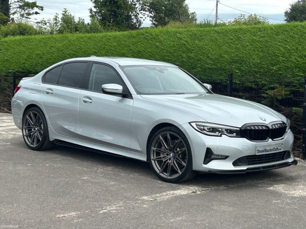 BMW 3-Series Saloon, Petrol Hybrid, 2019, Silver