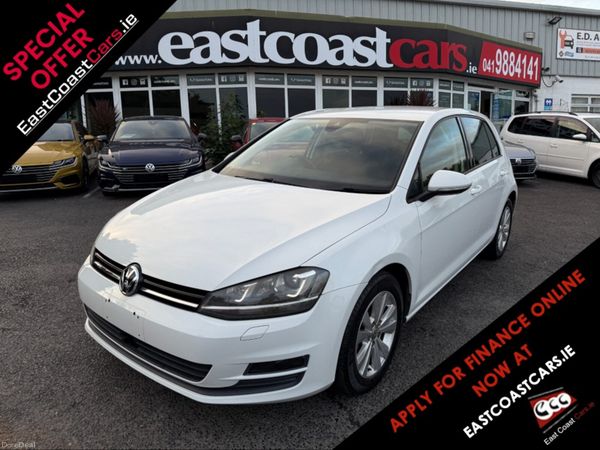 Volkswagen Golf Hatchback, Petrol, 2017, White