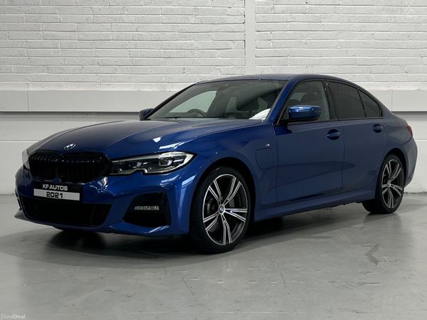 BMW 3-Series Saloon, Petrol Plug-in Hybrid, 2021, Blue