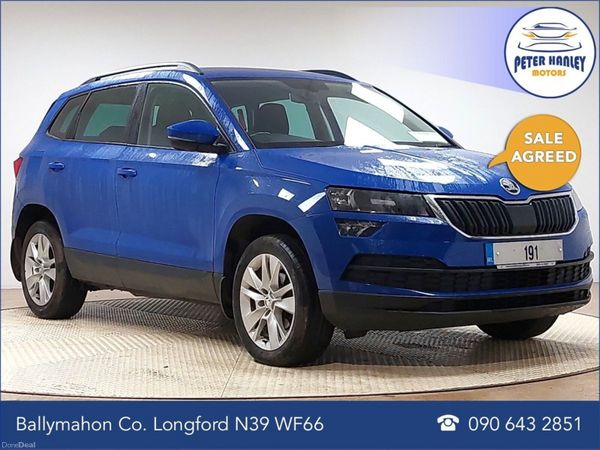 Skoda Karoq SUV, Diesel, 2019, Blue