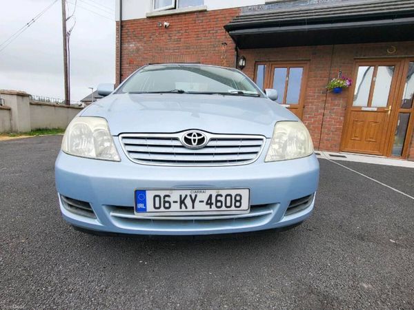Toyota Corolla Saloon, Petrol, 2006, Blue