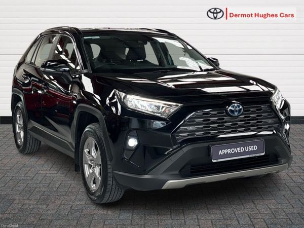 Toyota RAV4 SUV, Petrol Hybrid, 2022, Black