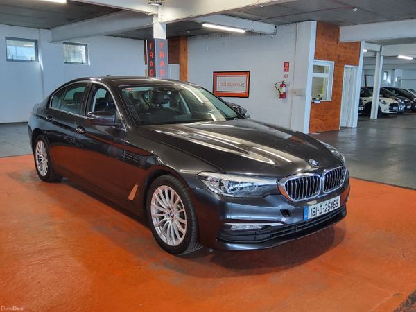 BMW 5-Series Saloon, Diesel, 2018, Grey