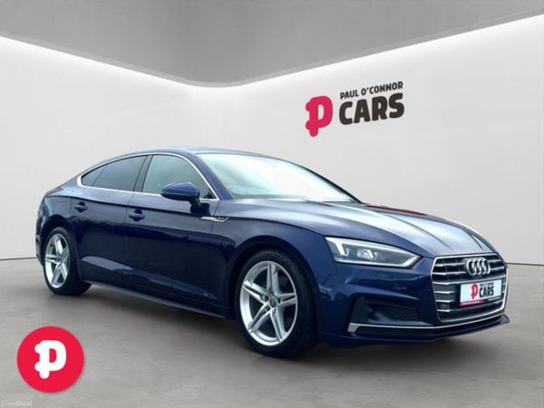 Audi A5 Saloon, Petrol, 2020, Blue