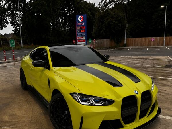 BMW M4 Coupe, Petrol, 2021, Yellow