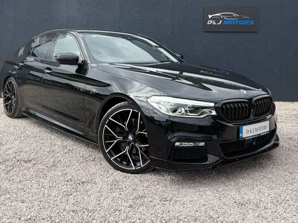 BMW 5-Series Saloon, Diesel, 2017, Black