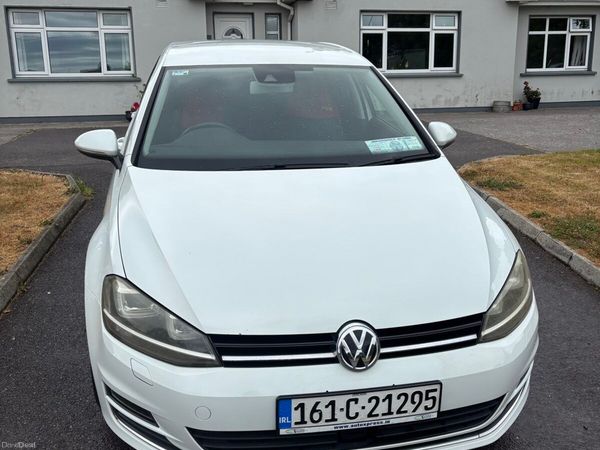 Volkswagen Golf Hatchback, Petrol, 2016, White