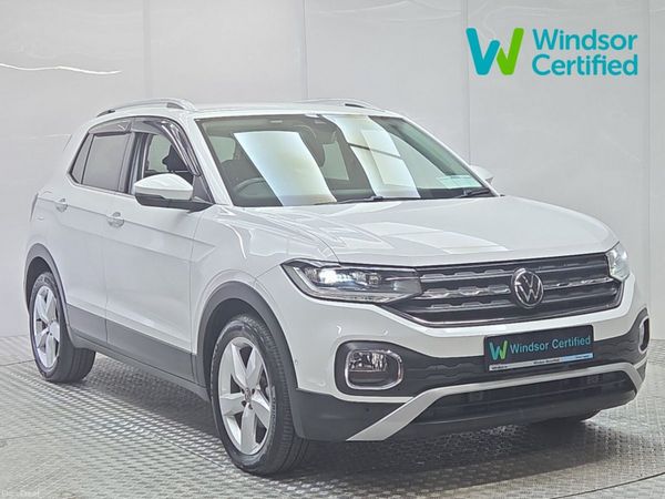 Volkswagen T-Cross SUV, Petrol, 2021, White