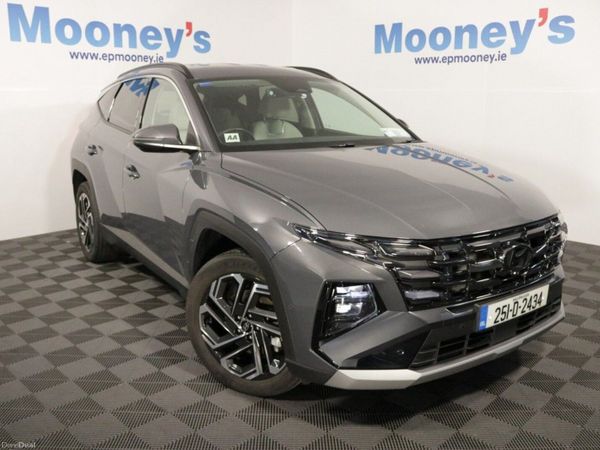 Hyundai Tucson SUV, Petrol Hybrid, 2025, Grey