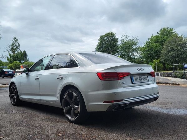 Audi A4 Saloon, Diesel, 2019, White