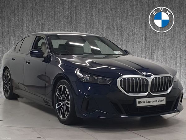BMW 5-Series Saloon, Petrol Plug-in Hybrid, 2026, Blue