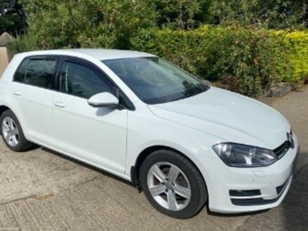 Volkswagen Golf Hatchback, Diesel, 2016, White