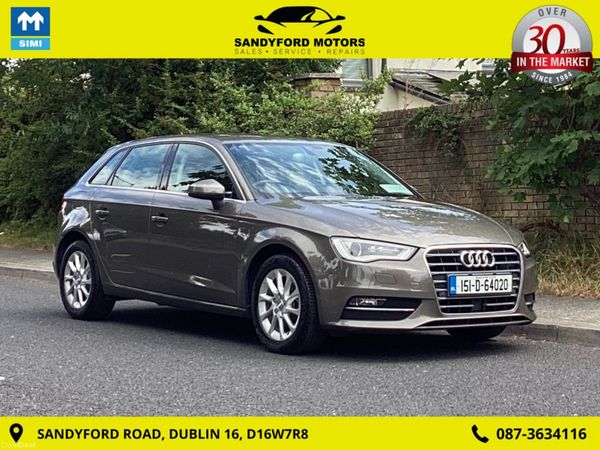 Audi A3 Hatchback, Petrol, 2015, Brown