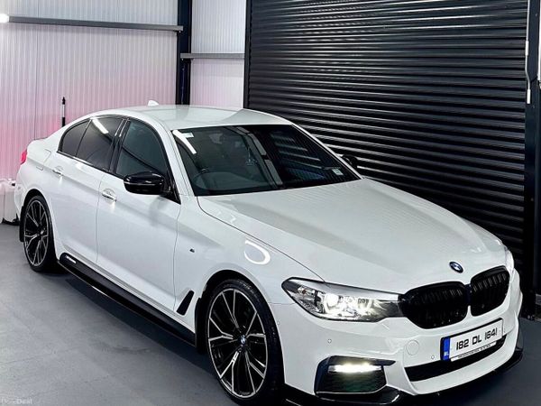 BMW 5-Series Saloon, Diesel, 2018, White