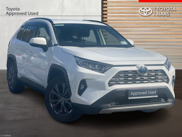 Toyota RAV4 SUV, Petrol Hybrid, 2022, White