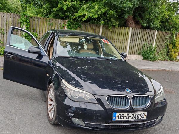 BMW 5-Series Saloon, Diesel, 2009, Black
