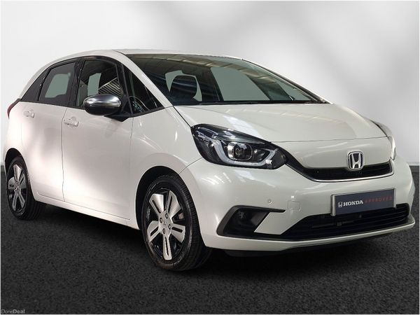 Honda Jazz Hatchback, Petrol Hybrid, 2021, White