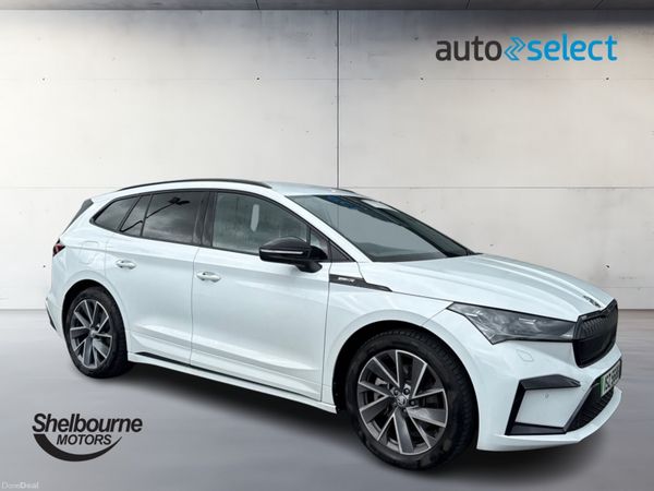 Skoda Enyaq Estate, Electric, 2024, White