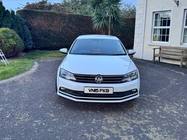 Volkswagen Jetta Saloon, Diesel, 2015, White
