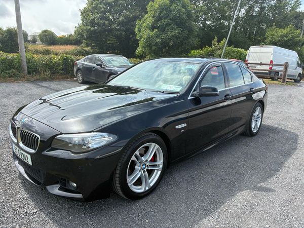 BMW 5-Series Saloon, Diesel, 2015, Black