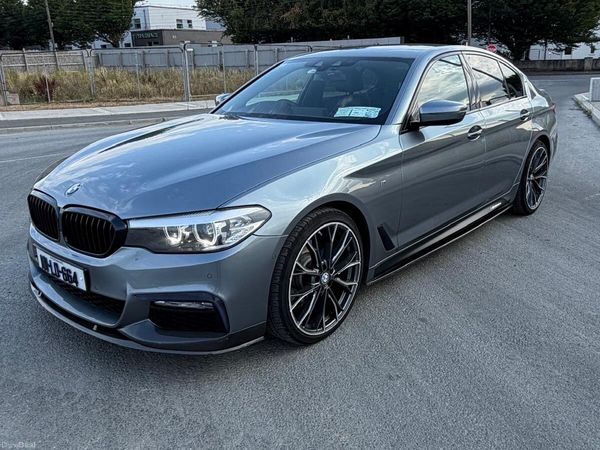 BMW 5-Series Saloon, Diesel, 2018, Blue