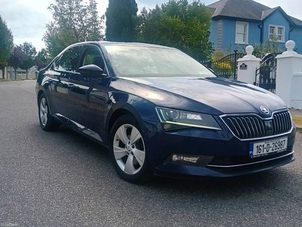 Skoda Superb Saloon, Diesel, 2016, Blue