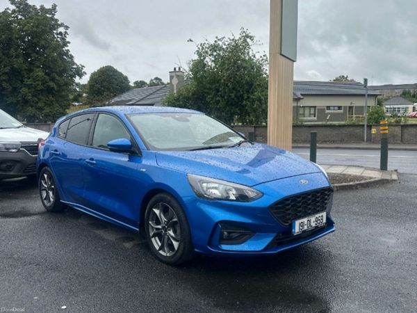 Ford Focus Hatchback, Petrol, 2019, Blue