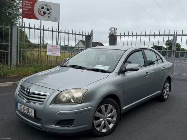 Toyota Avensis Saloon, Petrol, 2007, Grey