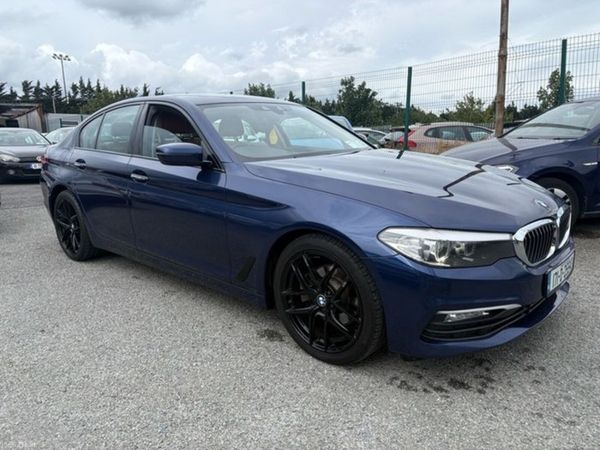BMW 5-Series Saloon, Diesel, 2017, Blue