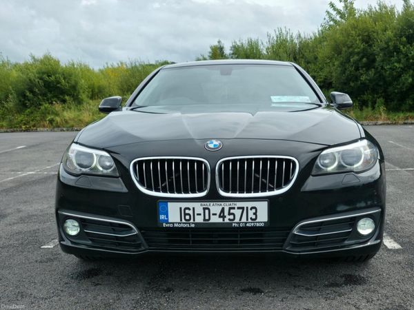 BMW 5-Series Saloon, Diesel, 2016, Black