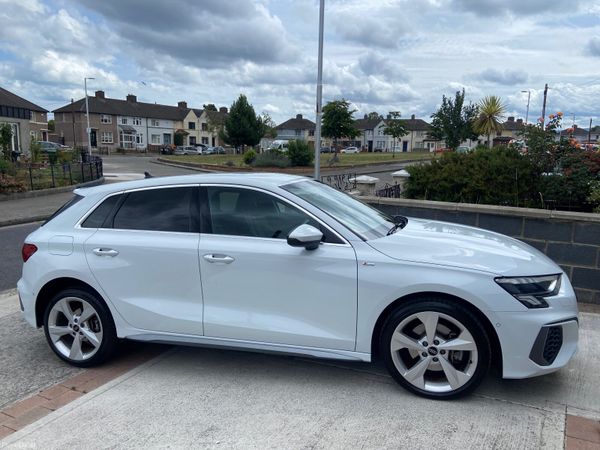 Audi A3 Hatchback, Petrol Plug-in Hybrid, 2024, White