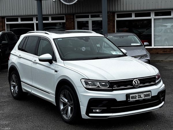 Volkswagen Tiguan SUV, Diesel, 2018, White