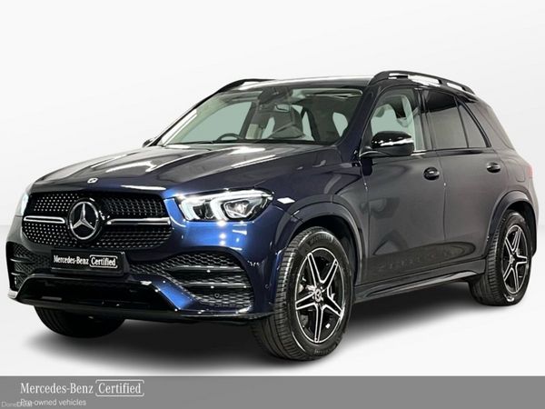 Mercedes-Benz GLE SUV, Diesel Plug-in Hybrid, 2022, Blue