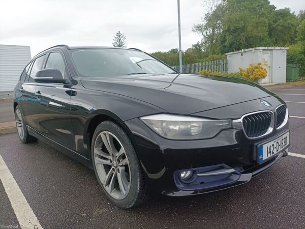 BMW 3-Series Estate, Diesel, 2014, Black