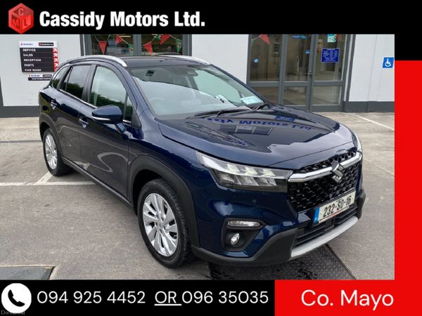 Suzuki S-CROSS SUV, Petrol Hybrid, 2023, Blue