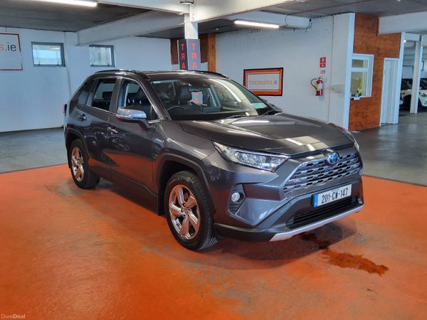 Toyota RAV4 SUV, Petrol Hybrid, 2020, Grey