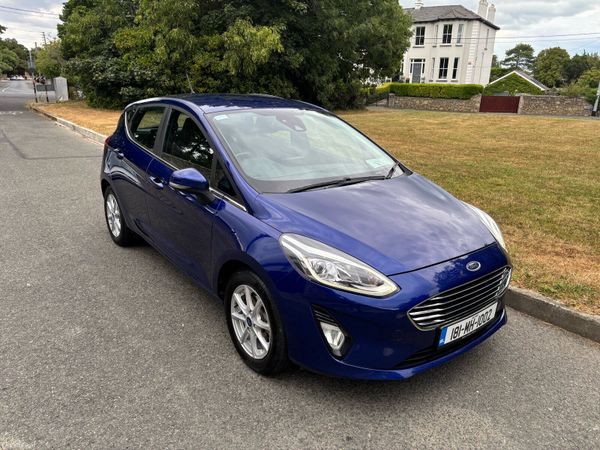 Ford Fiesta Hatchback, Petrol, 2018, Blue