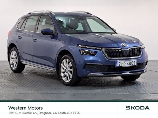 Skoda Kamiq Hatchback, Petrol, 2021, Blue