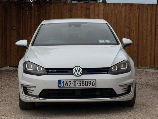 Volkswagen Golf Hatchback, Petrol Plug-in Hybrid, 2016, White