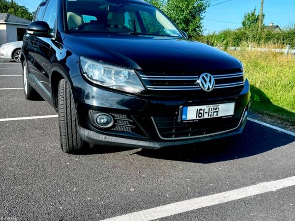 Volkswagen Tiguan SUV, Diesel, 2016, Black