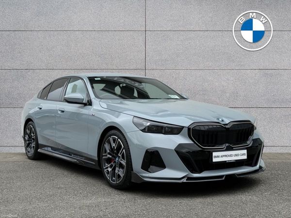 BMW 5-Series Saloon, Petrol Plug-in Hybrid, 2024, Grey