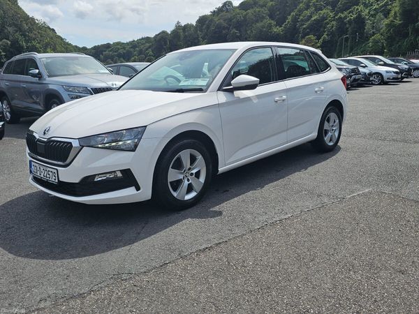Skoda Scala Hatchback, Petrol, 2023, White
