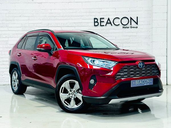 Toyota RAV4 SUV, Petrol Hybrid, 2021, Red