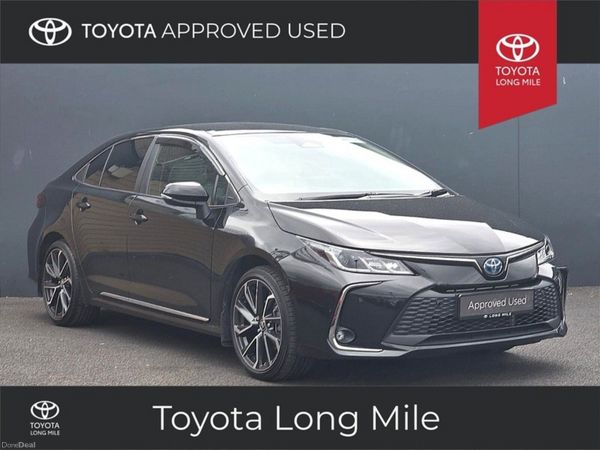 Toyota Corolla Saloon, Petrol Hybrid, 2026, Black