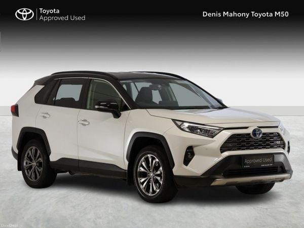 Toyota RAV4 SUV, Petrol Hybrid, 2023, White