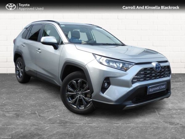 Toyota RAV4 SUV, Petrol Hybrid, 2022, Grey