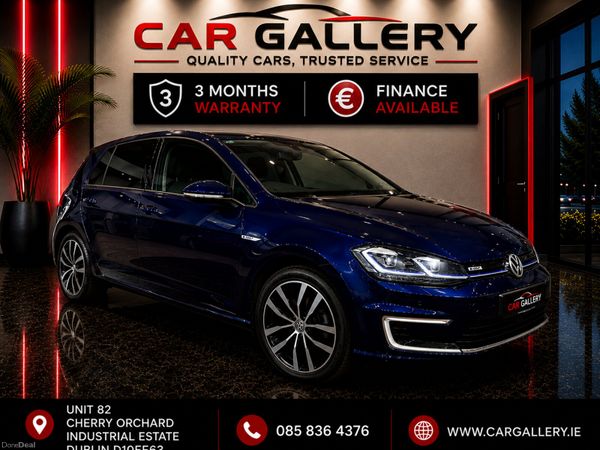 Volkswagen Golf Estate, Electric, 2019, Blue