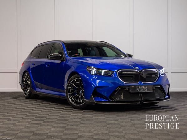BMW M5 Estate, Petrol Plug-in Hybrid, 2025, Blue