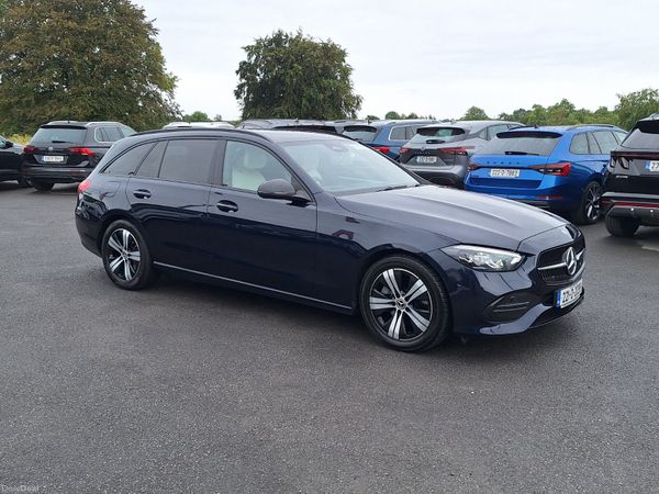Mercedes-Benz C-Class Estate/Jeep, Diesel Hybrid, 2022, Blue